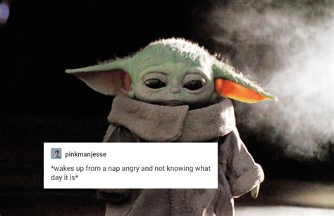 Baby Yoda Sleeping Meme The Adventures Of Lolo