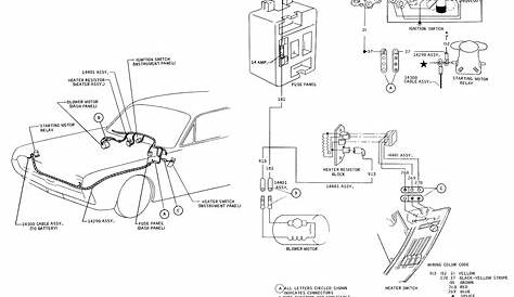 wiring diagram 1968 mustang