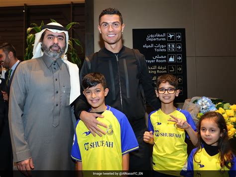Cristiano Ronaldo Arrives In Riyadh Ahead Of Unveiling In Saudi Club Al
