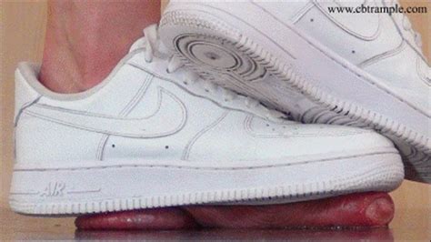ball squeezing climax under nike airforce 1 with sara alfaros hd aballs and cock crushing