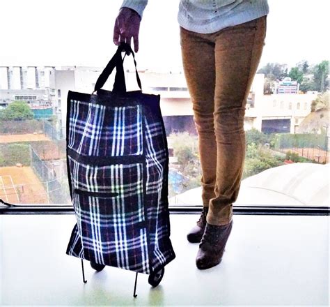 Bolsa Plegable De Mandado Con Ruedas | Meses sin intereses