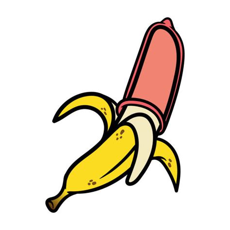 Condom On Banana Clip Art Illustrations Royalty Free Vector Graphics