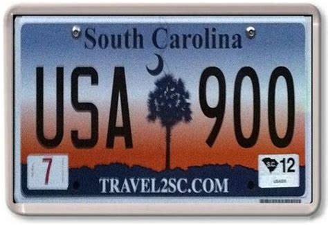 Fridge Magnet License Plates Various Designs Us States American
