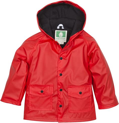 Oaki Childrens Rain Jacket For Boys Girls Toddlers Kids