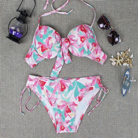 Saida De Praia 2017 Womens Lace Swimwears Brand Secret Bikini Set Moda