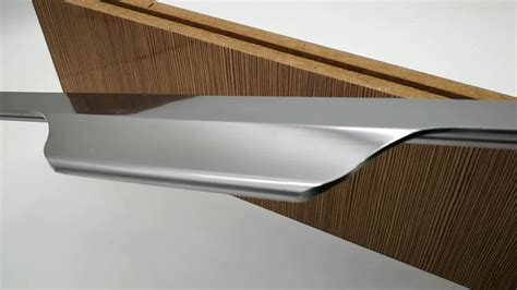 Modern Aluminum Profile Handle For Furniture Hidden Kitchen Cabinet