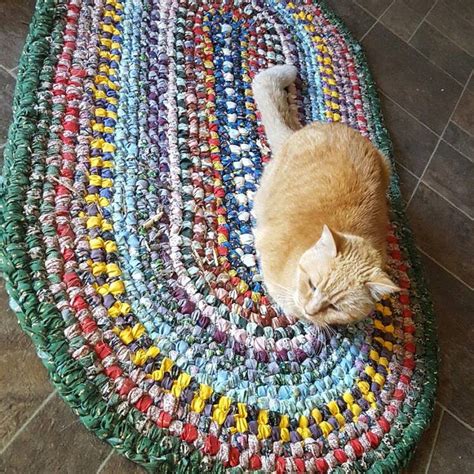 Pdf Amish Knot Rag Rug Tutorial Round Rug And Oval Rug Etsy Rag Rug