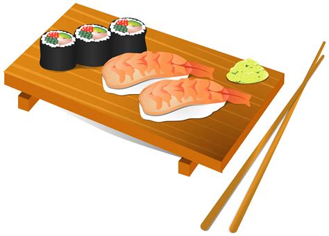 Clipart - Sushi