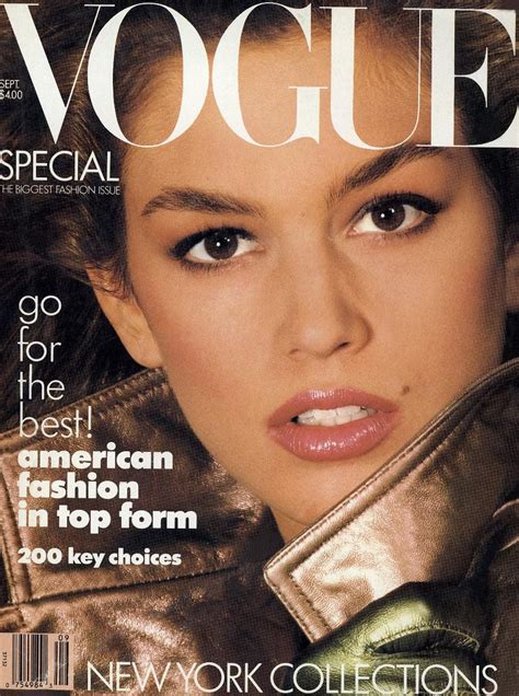 Cindy Crawford Throughout The Years In Vogue Cindy Crawford Vogue