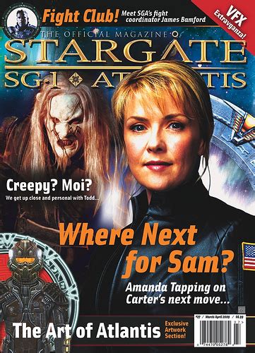 Stargate Sg 1atlantis The Official Magazine 27 Sgcommand Fandom