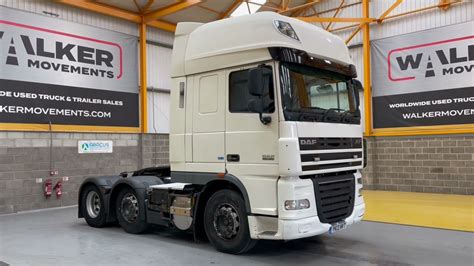 New In Stocklist For Sale Daf Xf105 460 Superspace Euro 5 6x2 Tractor