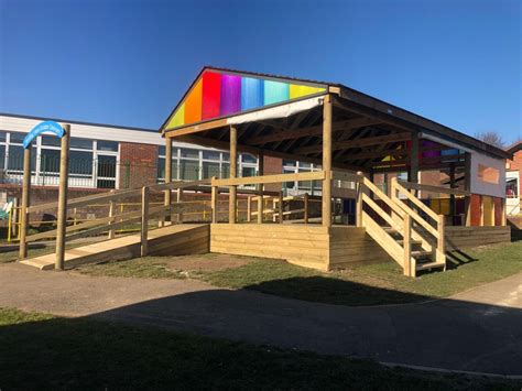 Stunning Outdoor Classroom Completed At Watling View School