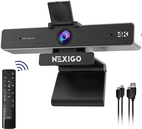 Buy 4k Zoomable Webcam With Remote Control 5x Digital Zoom 2021
