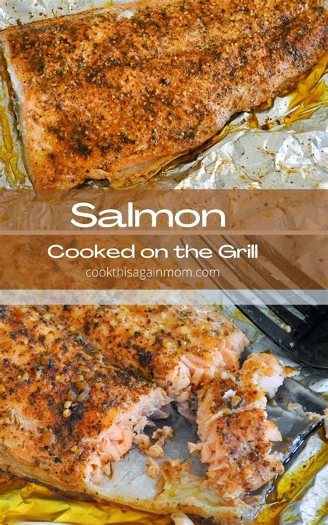 Salmon Cooked on the Grill (in a foil packet) is by far ...