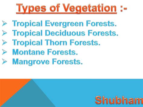 Natural Vegetation And Wildlife Ppt For Class 9 Cbse