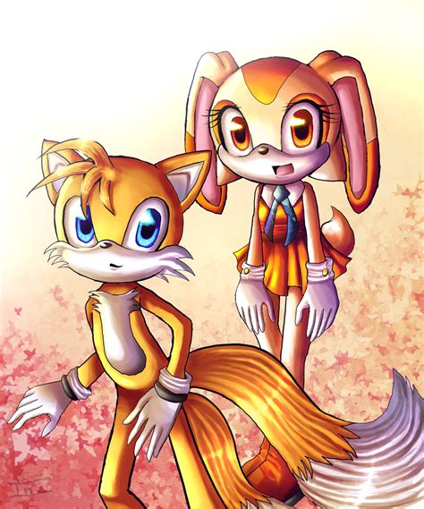 Tails And Cream Autumn By Ini Inayah On Deviantart