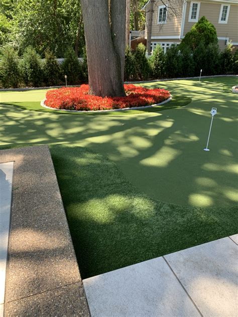 Residential Putting Green Replacement From Sti Great Lakes Nylawn