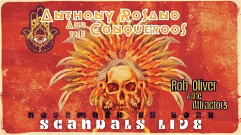 Anthony Rosano And The Conqueroos At Scandals Live With Rob Oliver And The Attractors Scandals