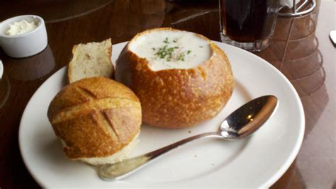 At our pittsburgh competition, lori kimble's rich and satisfying chowder took top honors. Sourdough bread bowl with clam chowder from Boudin's ...