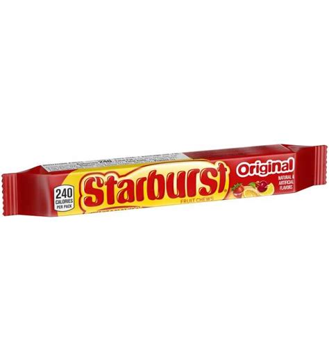 Starburst Original Fruit Chews Candy Single Pack 207 Ounce