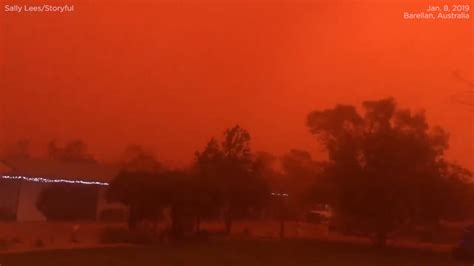 Intense Dust Storm Turns Sky Blood Red In Australian Town Abc7 Los