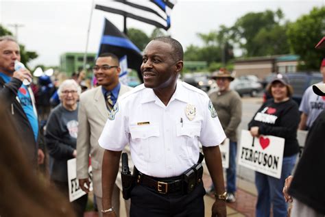 3 Months In Fergusons New Police Chief Delrish Moss Reflects On The