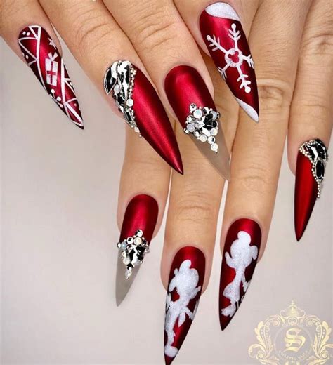 75 Chic Classy Acrylic Stiletto Nails Design Youll Love Page 11 Of
