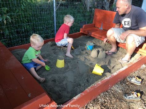 Build Your Own Sandbox With Benches And A Cover All In One Step By