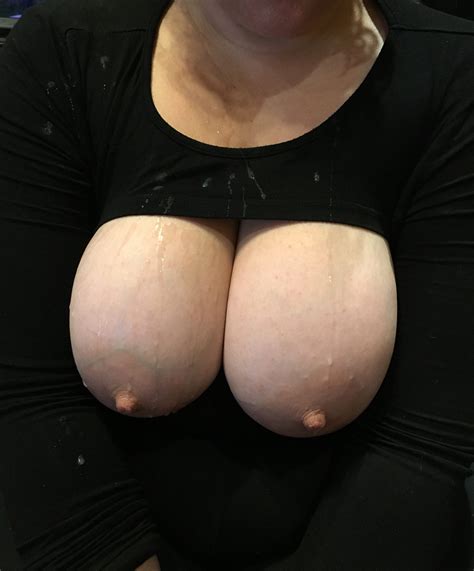 My Wifes Tits Look Beautiful Covered In Cum Porn Pic