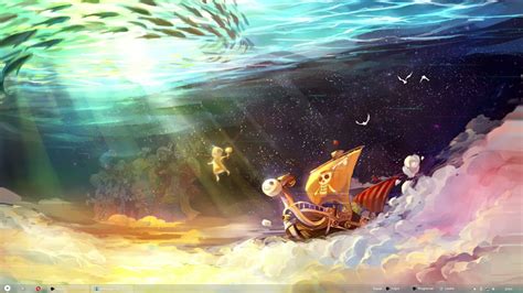 One Piece Golden Merry Live Wallpaper Youtube