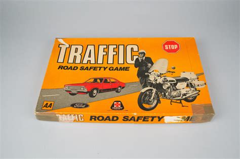 Board Game Aa Traffic Road Safety Game Museum Of Transport And