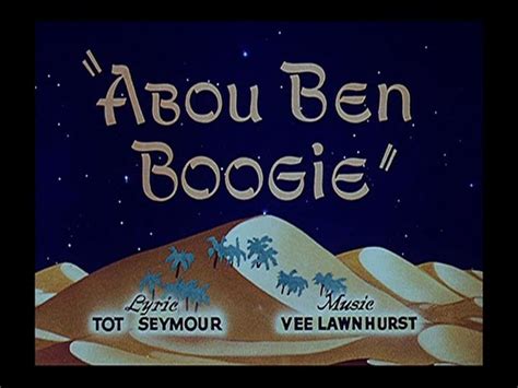 Abou Ben Boogie 1944