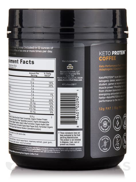 We did not find results for: KetoPROTEIN Powder, Coffee - 19.9 oz (545 Grams)