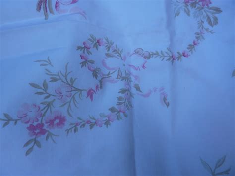 Rare Rachel Ashwell Shabby Chic Heirloom Pinkwhite Roses Fabric Ebay