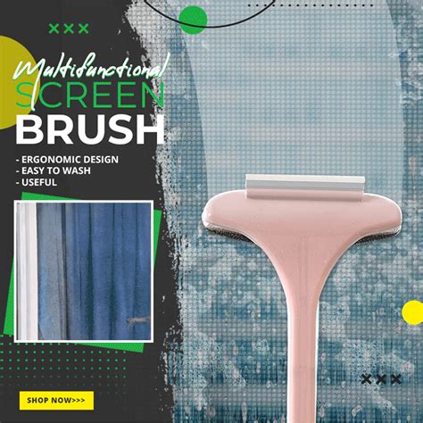 ⏰50 off🔥 multifunctional screen brush [make housework easier]