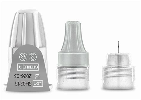Gray 8mm Disposable Insulin Pen Needles Insulin Lancet Device
