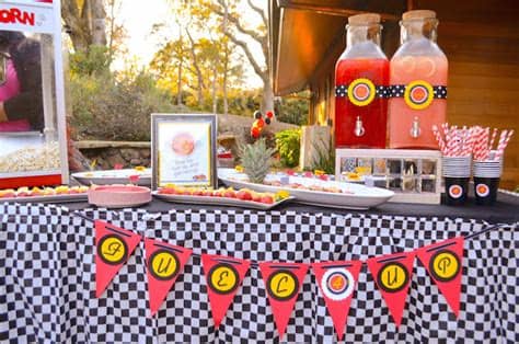They are custom designed to match your theme and occasion. Kara's Party Ideas Race Car Themed Birthday Party {Decor ...