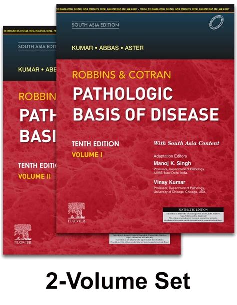 Robbins And Cotran Pathologic Basis Of Disease 2 Volume Set 10th New