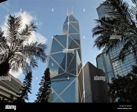 Bank Of China Tower Hong Kong Island Stock Photo Alamy