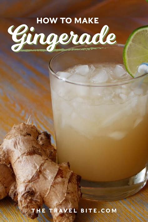 Ginger Limeade A Refreshing Tonic Of Ginger Honey And Lime Recipe