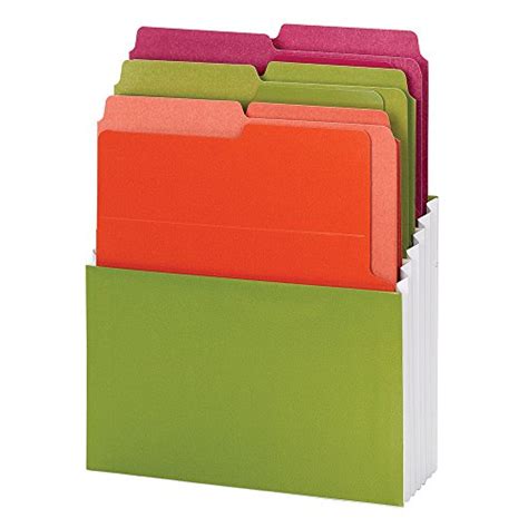 Smead Organized Up Heavyweight Vertical File Folders Dual Tabs Letter