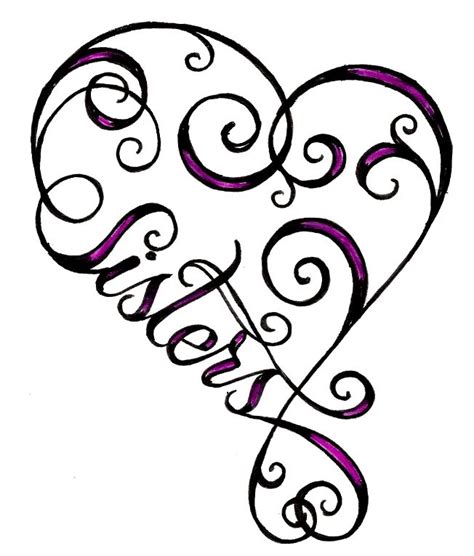 Free Sisters Heart Cliparts Download Free Sisters Heart Cliparts Png