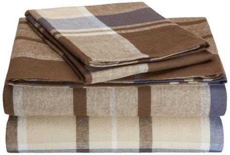 Pinzon Lightweight Cotton Flannel Sheet Set California