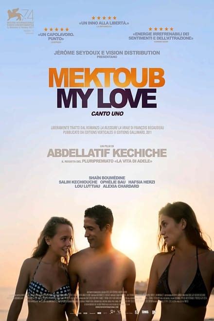 Mektoub My Love Canto Uno 2017 — The Movie Database Tmdb