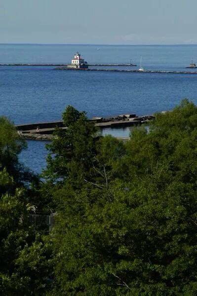 Lake Ontario ~ Oswego New York Oswego New York Lake Ontario Moon