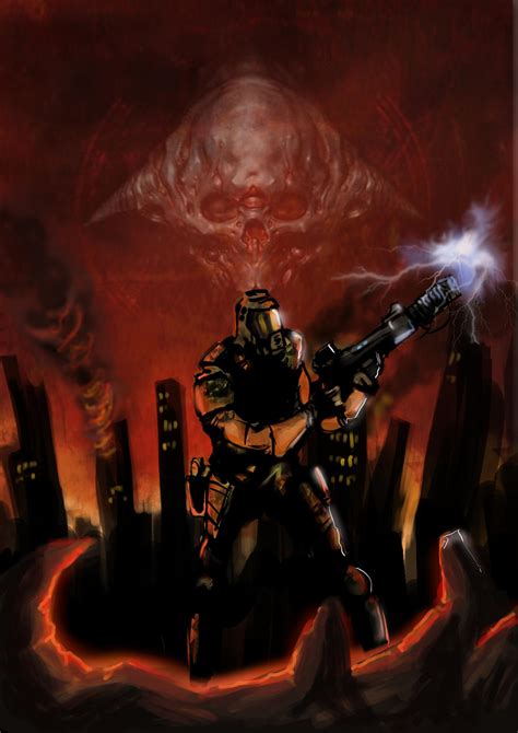 Doom 2 Hell On Earth Pic By Helios437 On Deviantart