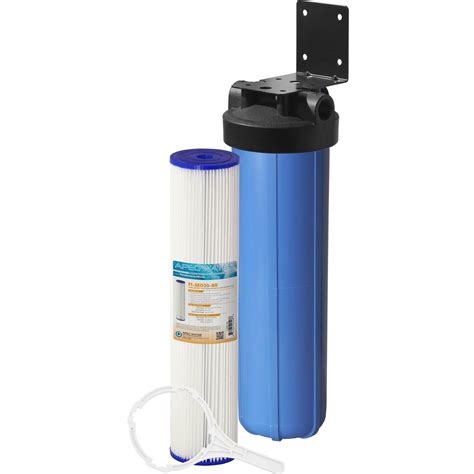 Apec Water Systems Whole House 1 Stage Water Filtration System Reusable