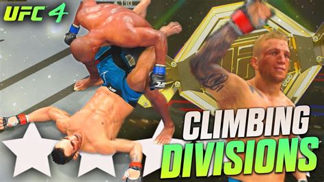 Climbing Divisions And Title Run In Ranked Ufc 4 Patch 11 Update Ea Ufc 4 Gameplay Youtube