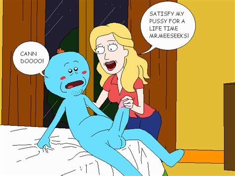 Post Beth Smith Level Mr Meeseeks Rick And Morty Animated