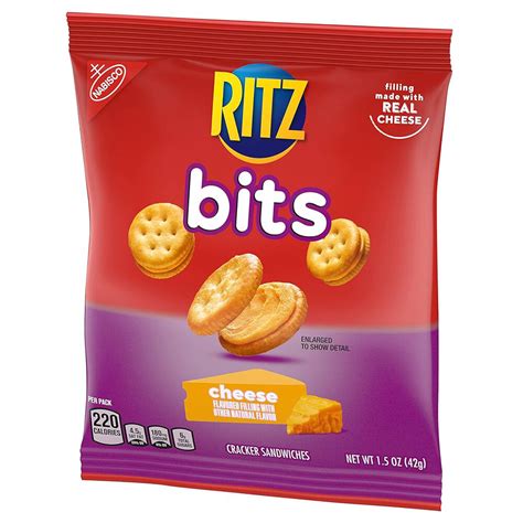 Nabisco Ritz Bits Cheese Cracker Sandwiches 42g 159